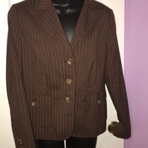 Brown Blazer by Covington - Sized 6